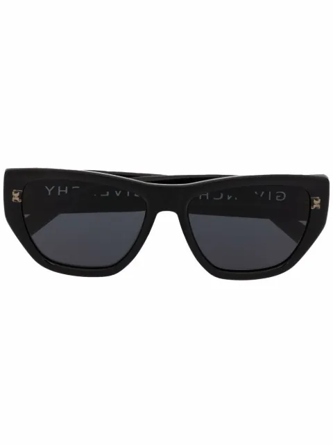 Givenchy Eyewear نظارة شمس بإطار عين القطة وشعار محفور