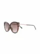 Image 2 of Givenchy Eyewear tortoiseshell-effect cat-eye sunglasses