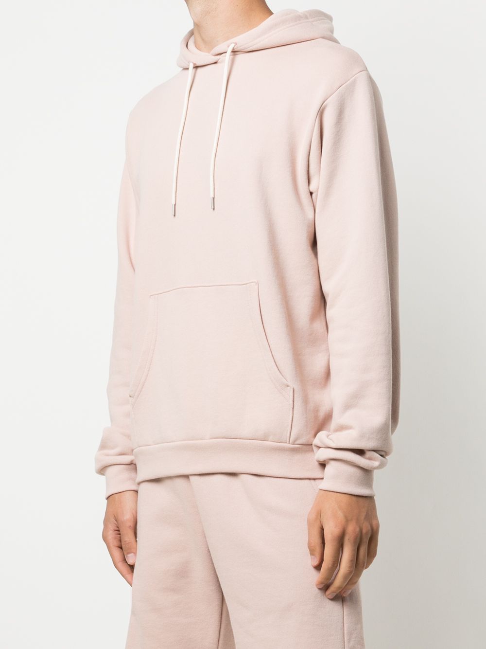 Shop John Elliott Beach Drawstring Relaxed-fit Hoodie In Pink