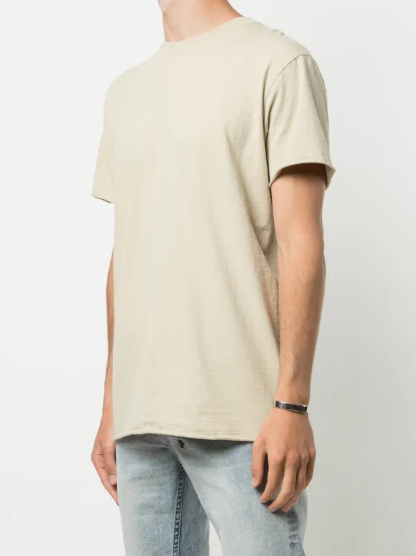 Raw edge deals t shirt