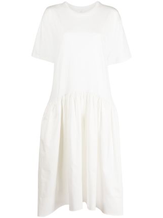 Cynthia Rowley Jersey Cotton Combo T-shirt Dress - Farfetch