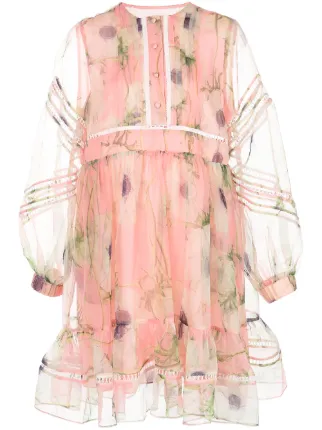 Cynthia Rowley Poppy Organza Smock 