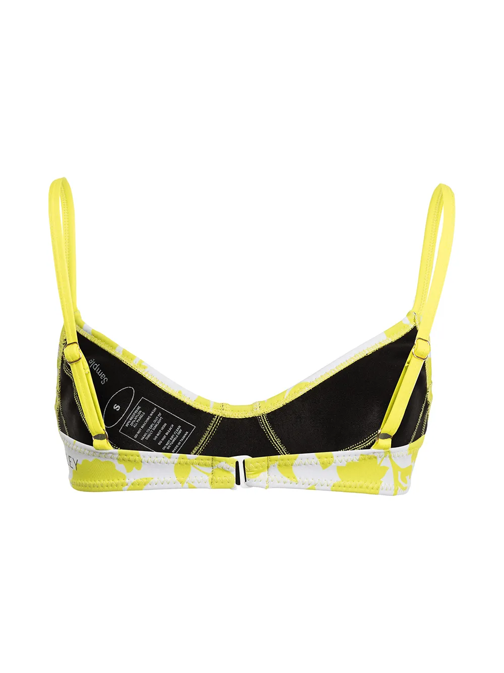 Cynthia Rowley Bikinitop met abstracte print - Geel