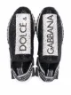 Dolce & Gabbana Tênis meia Sorrento com aplicação de cristais
