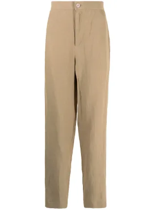 Undercover Elasticated Linen Trousers - Farfetch