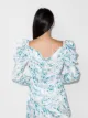 yuhan wang Bluse mit Rosen-Print