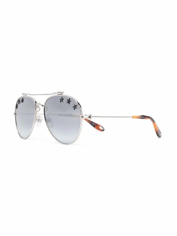 givenchy star aviator sunglasses