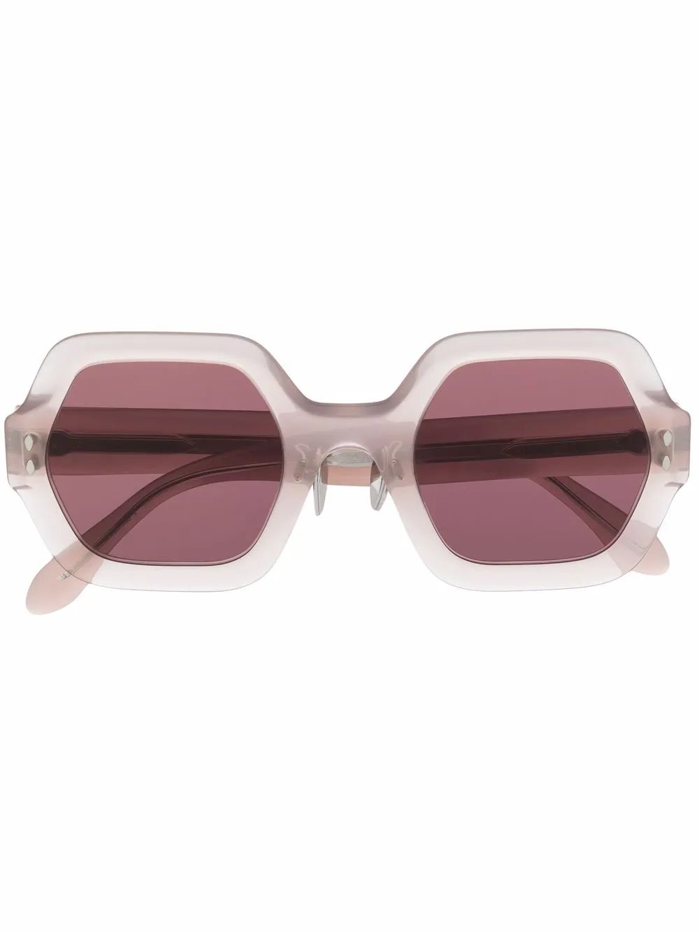 

Isabel Marant Eyewear lentes de sol con armazón geométrica - Neutro