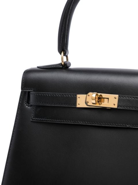 leather kelly style bag