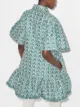Kika Vargas Gerty floral-jacquard minidress