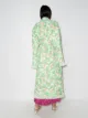 yuhan wang forest-print single-breasted coat