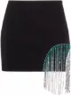 Image 1 of AREA fringed mini skirt
