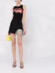 Image 2 of AREA fringed mini skirt