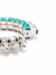 AREA crystal-embellished hoop earrings
