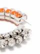 AREA crystal-embellished hoop earrings