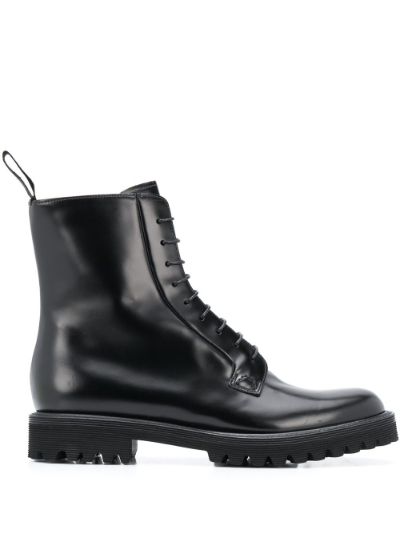 flat sole combat boots