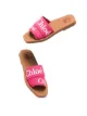 Image 2 of Chloé Woody logo-strap sandals