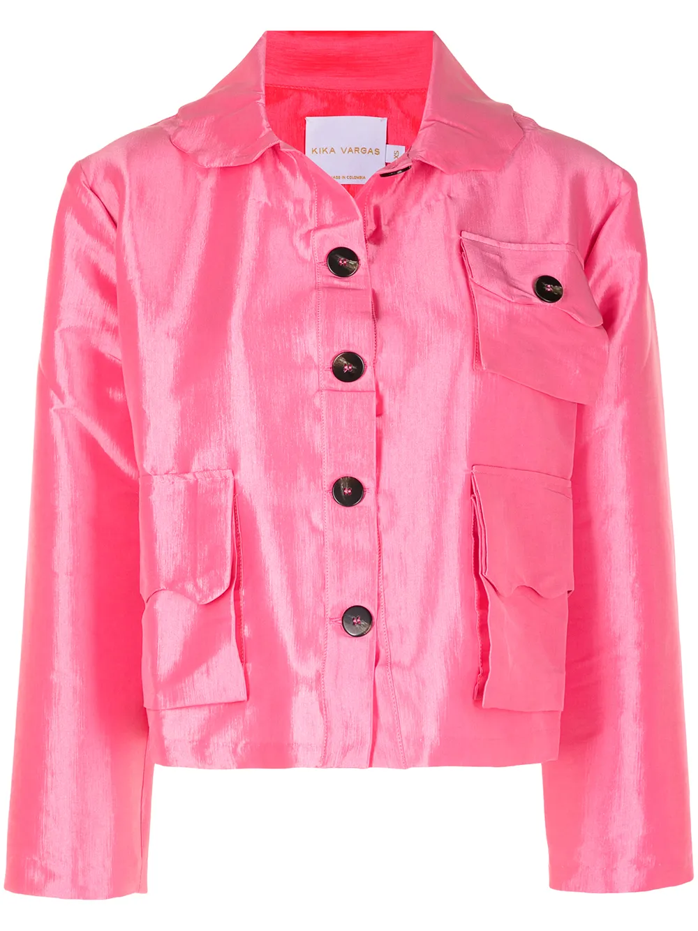 Kika Vargas жакет Jolene с фестонами