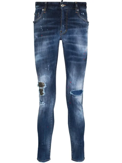 Jeans Skinny FRAME Le One – Taglia 1, Denim Blu Scuro, Nuovo Con Etichette, Valore $218