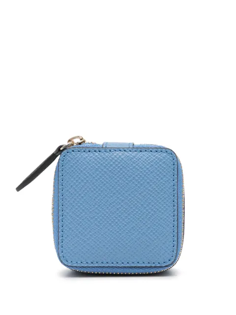 Smythson Panama 皮质饰品盒 