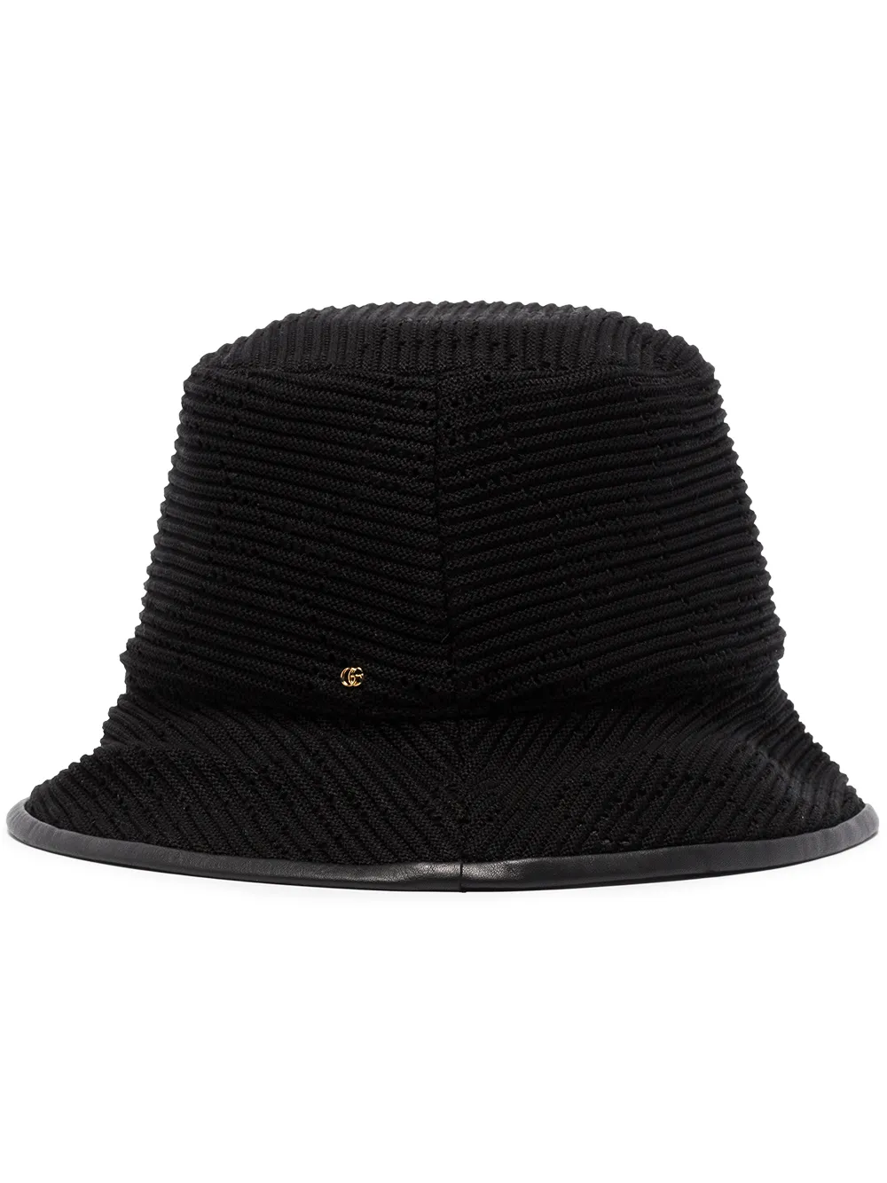 GUCCI INTERLOCKING G CROCHET BUCKET HAT