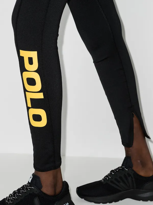 Shop Polo Ralph Lauren logo-print performance leggings with Express  Delivery - FARFETCH