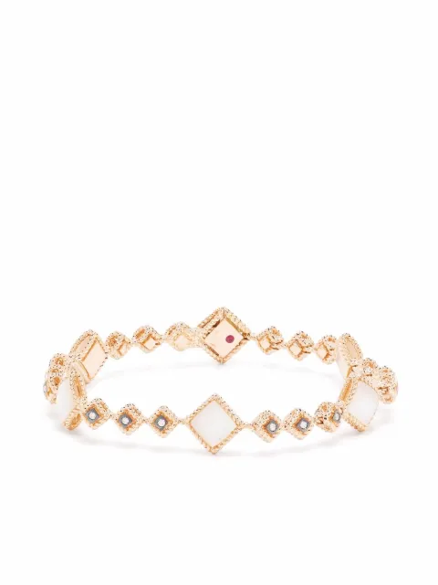 Roberto Coin brazalete Palazzo Ducale en oro rosa de 18kt con diamantes