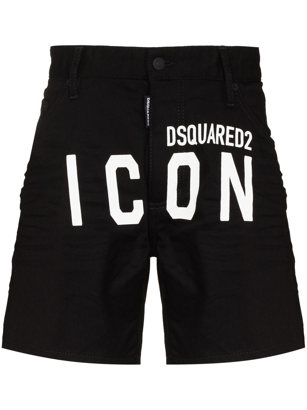 фото Dsquared2 джинсовые шорты с логотипом icon