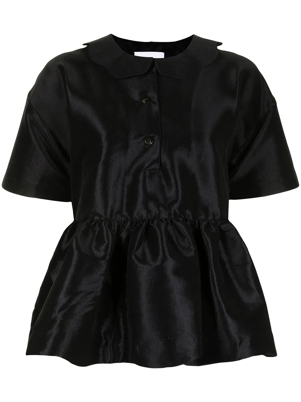 Kika Vargas жакет с короткими рукавами и расклешенным подолом