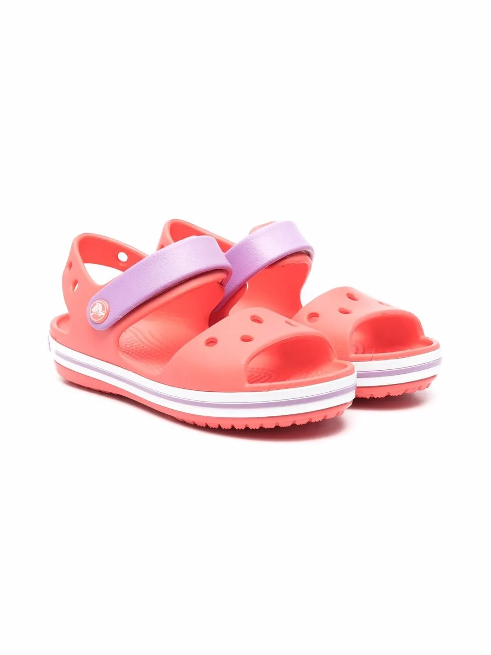 фото Crocs kids сандалии в стиле колор-блок