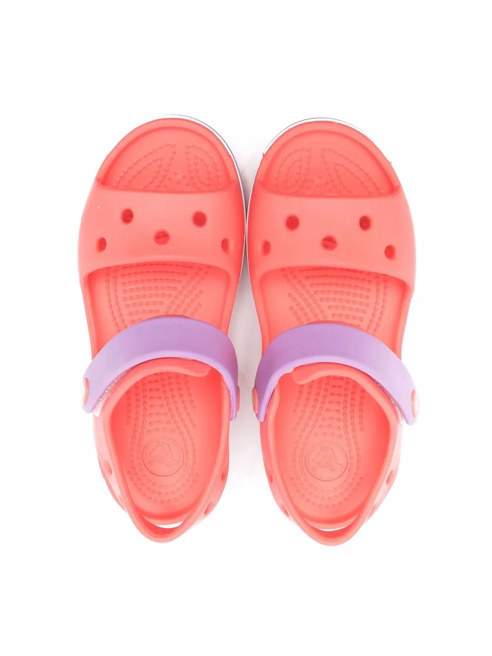 фото Crocs kids сандалии в стиле колор-блок