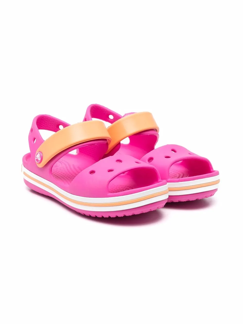 фото Crocs kids сандалии в стиле колор-блок