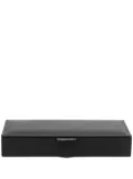 Smythson Panama cufflink case - Black