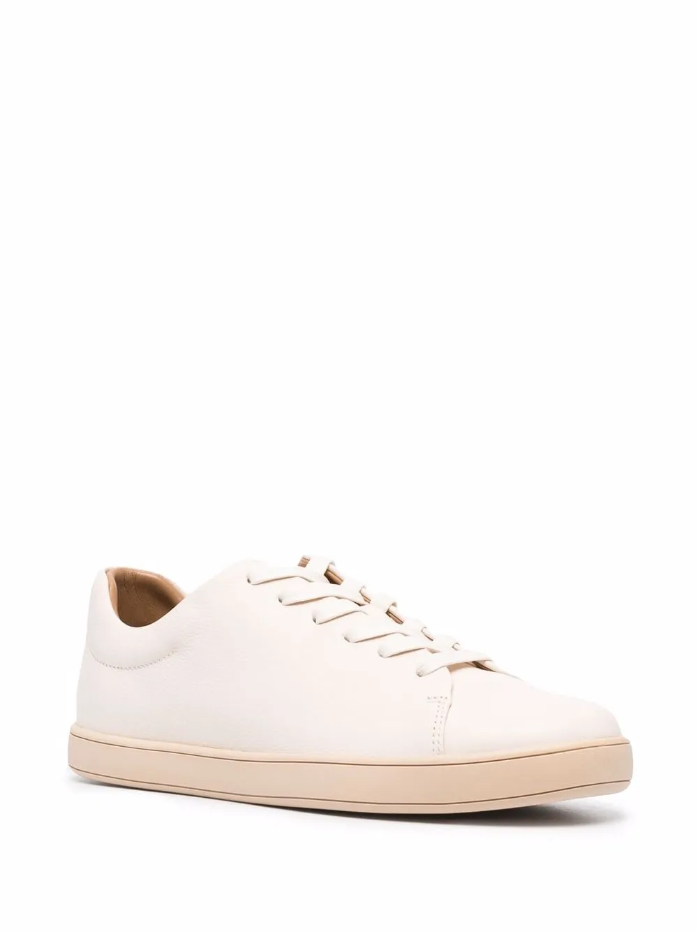 12 STOREEZ Leren sneakers - Beige
