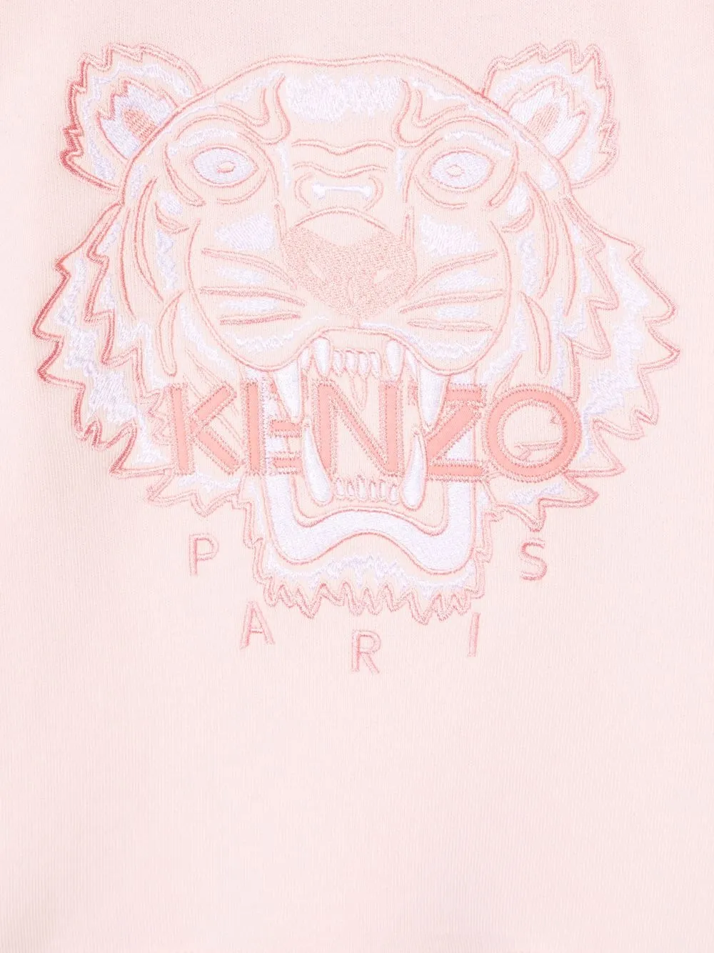 фото Kenzo kids толстовка с вышивкой tiger