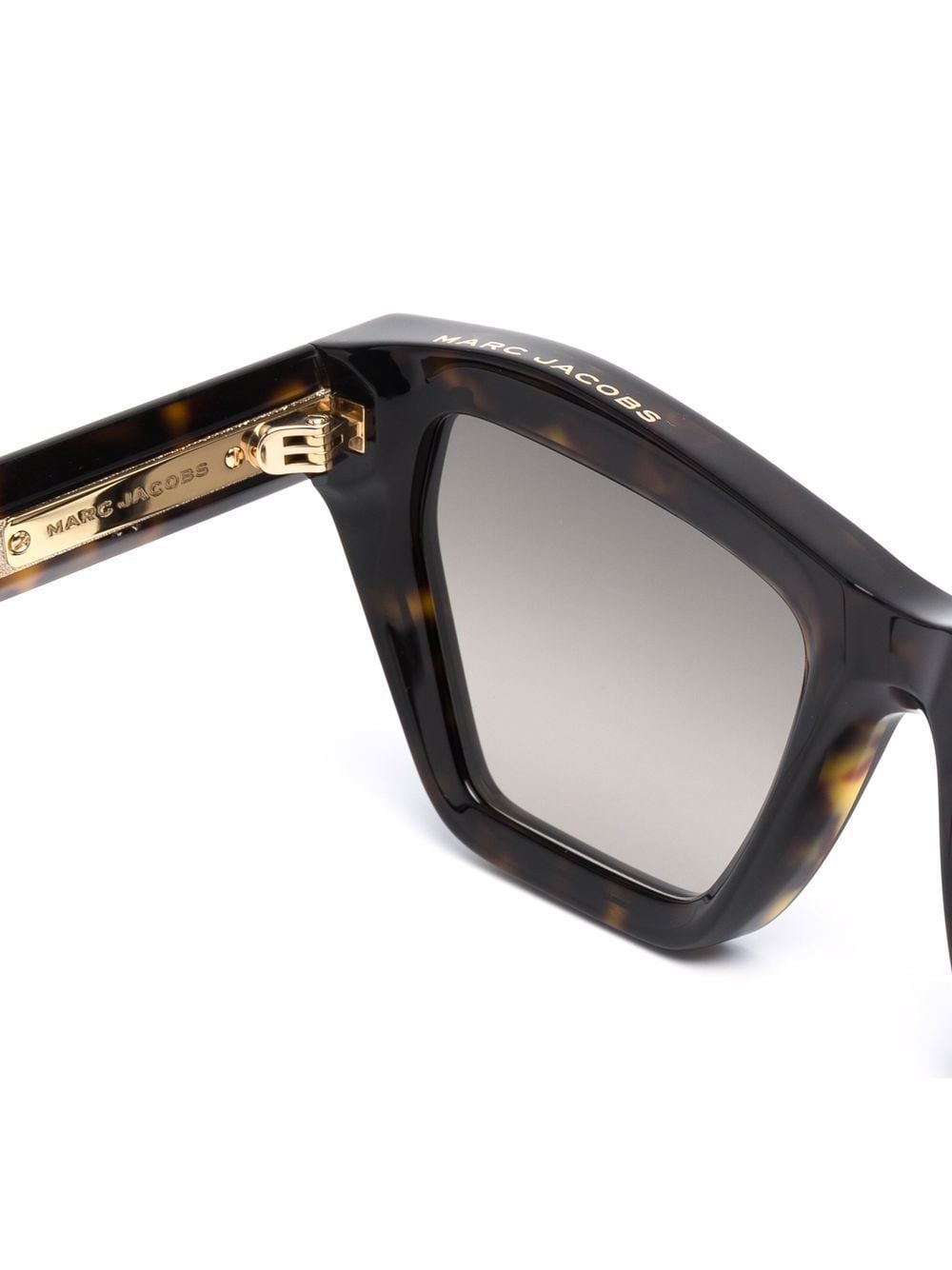Shop Marc Jacobs Icon Cat-eye Sunglasses In Braun