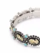 Ermanno Scervino coin pendant cuff bracelet