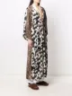 Anjuna Mix Africa print tied coat