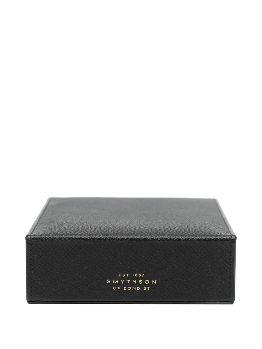 Smythson Schmuckschatulle aus Leder | Schwarz | Image 1