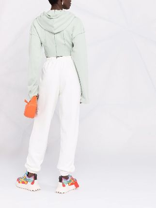 high-waisted jogger trousers展示图