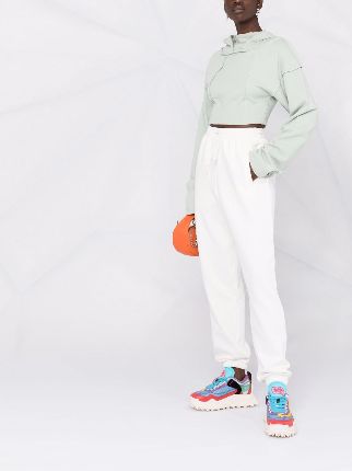 high-waisted jogger trousers展示图