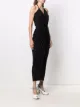 Rick Owens Lilies long halterneck dress