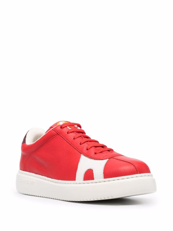 camper red sneakers