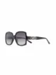 Imagem 2 de Jimmy Choo Eyewear Óculos de sol oversized Sammi