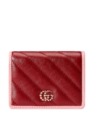 Gucci GG Marmont Leather Wallet - Farfetch