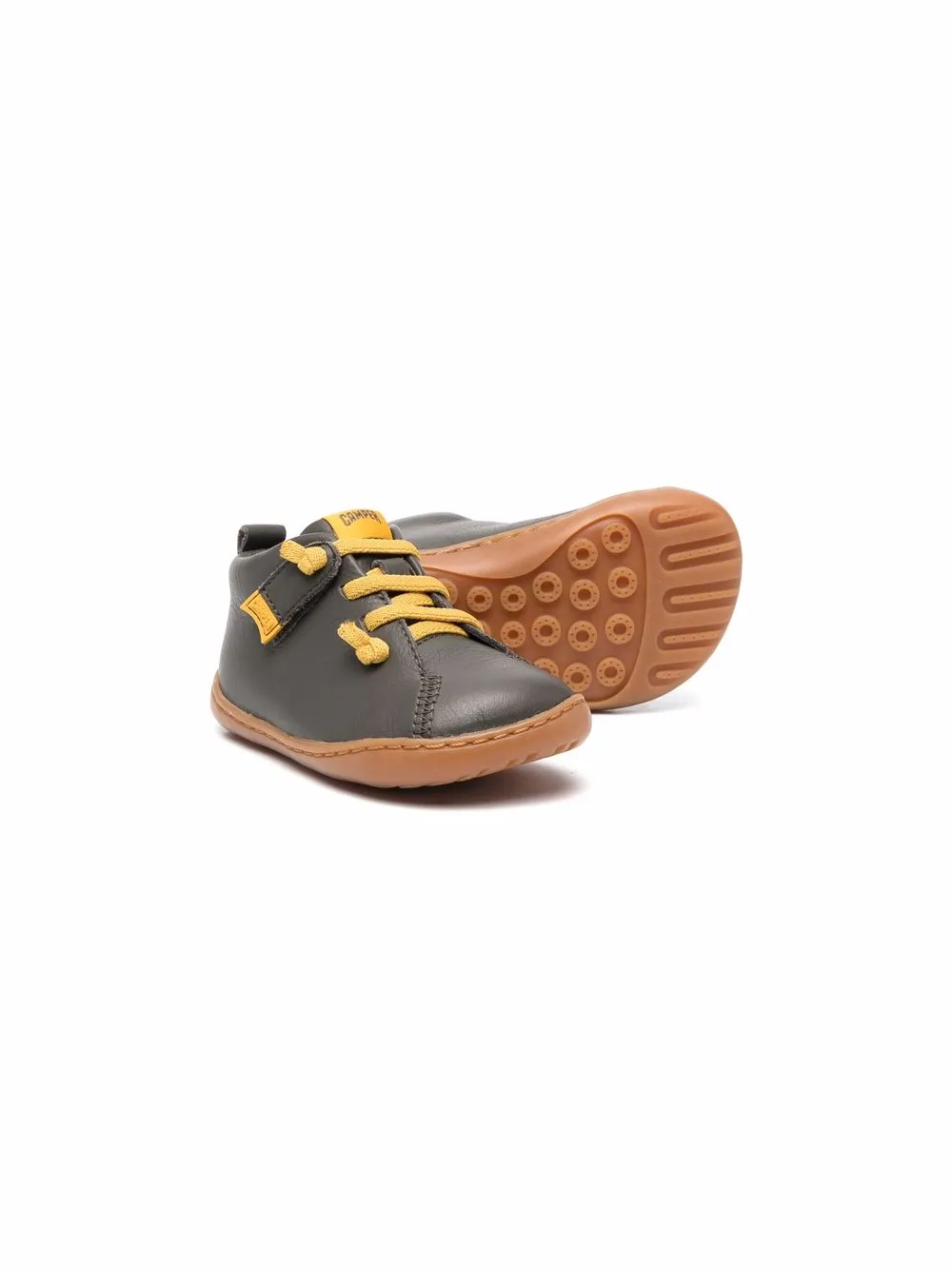 Camper Kids Peu Cami FW leren sneakers - Groen