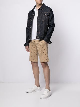 Polo Pony-print track shorts展示图