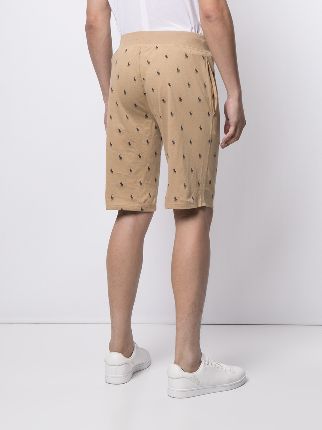 Polo Pony-print track shorts展示图