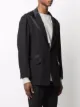 Needles blazer à détails en satin