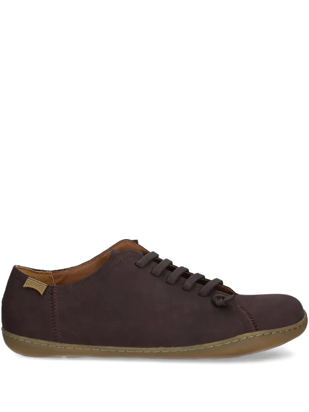 Camper tenis bajos con agujetas | marrón | Image 1